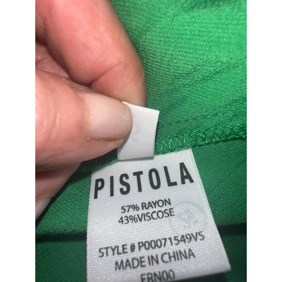 PISTOLA MARI MIDI SLIPDRESS IN GORGEOUS GREEN S - Picture 4 of 9